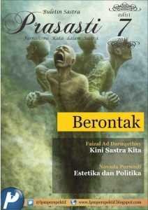 Book Cover: Buletin Prasasti Edisi 7: Berontak