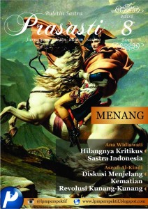 Book Cover: Buletin Prasasti Edisi 8: Menang