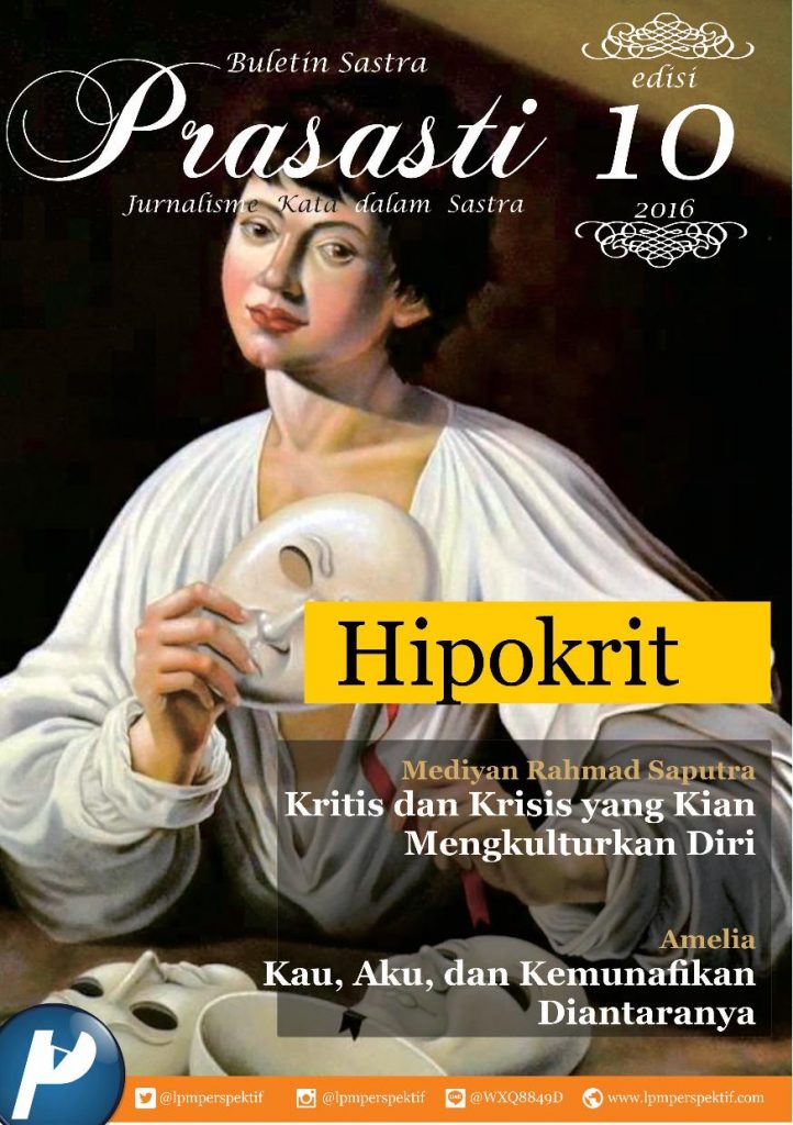 Book Cover: Buletin Prasasti Edisi 10: Hipokrit