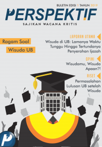 Book Cover: Buletin Bulanan 2019 Edisi 1: Ragam Soal Wisuda UB
