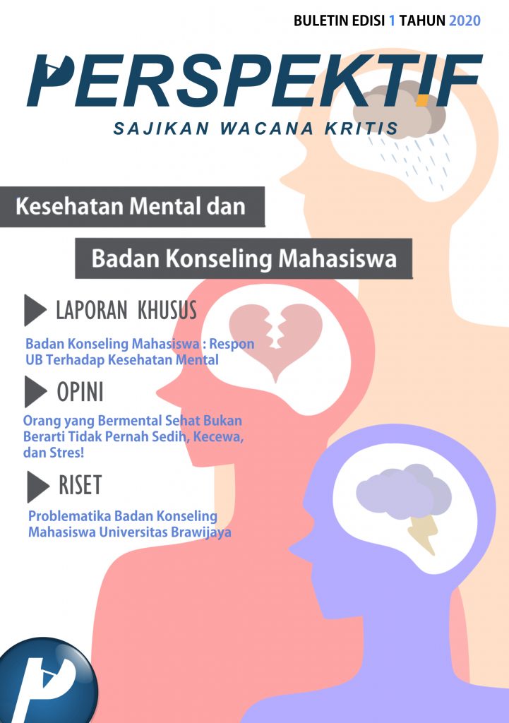 Book Cover: Buletin Bulanan 2020 Edisi 1: Kesehatan Mental dan Badan Konseling Mahasiswa