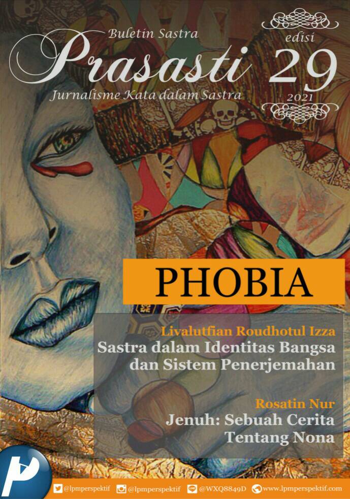 Book Cover: Buletin Prasasti Edisi 29: Phobia