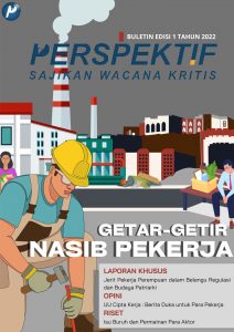Book Cover: Buletin Redaksi Edisi 1 Tahun 2022 : Getar - Getir Nasib Pekerja